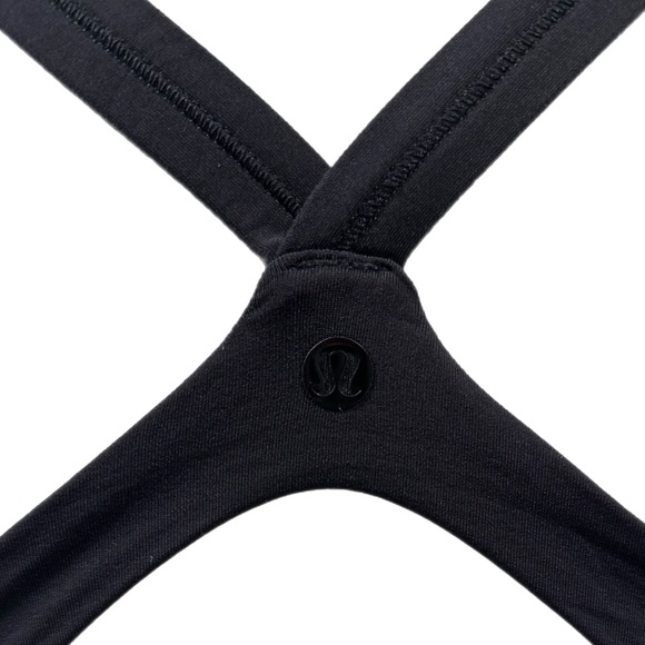 lululemon Wrap It Up Tank -Blk Sz 12 - Picture 3 of 3